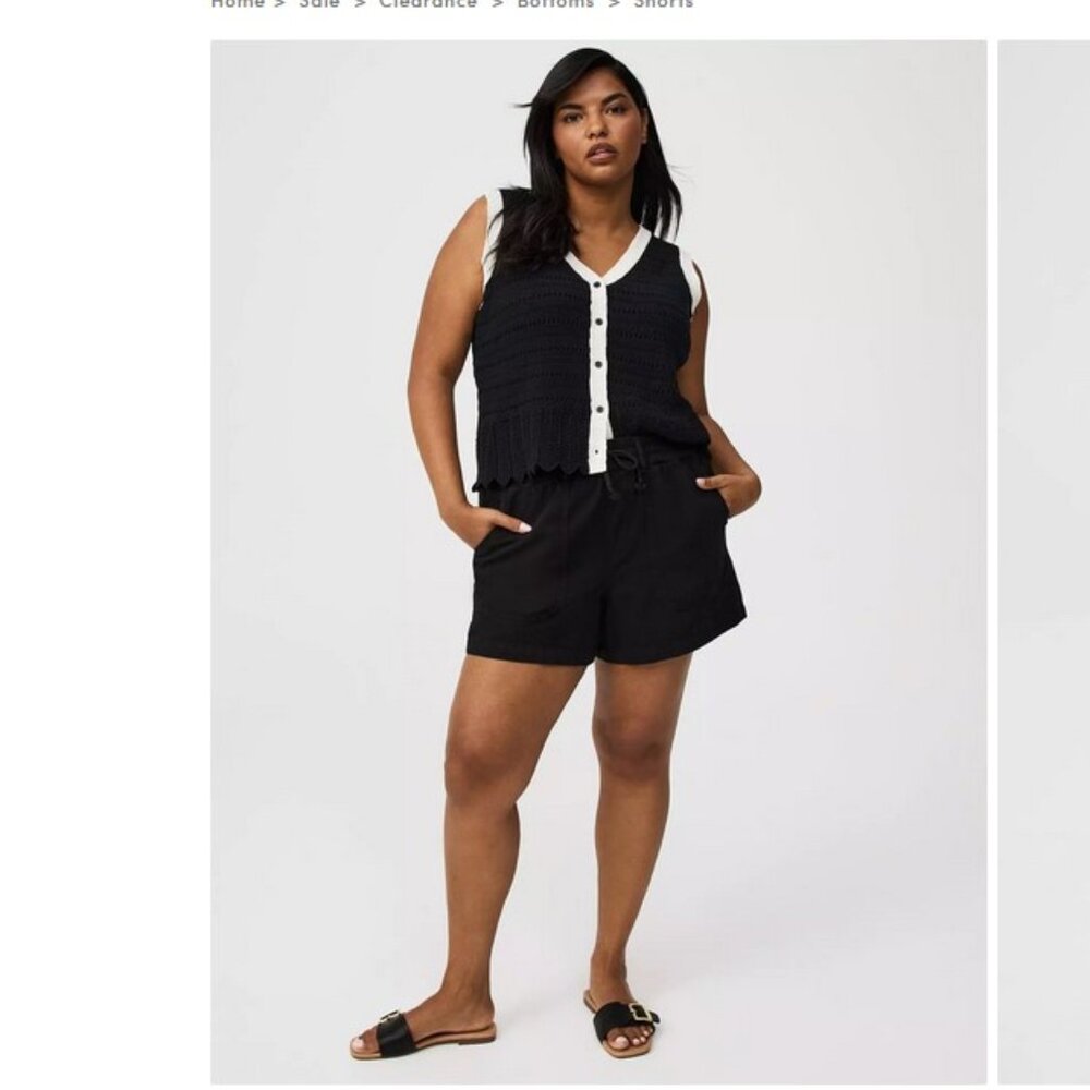 Torrid High-Rise Pull-On Lightweight Short NWT Size 3x 22/24